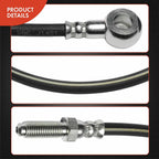 2X Front Brake Hydraulic Hose for Isuzu FRR NRR (2000–2010)