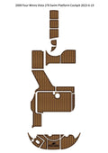 Swim Platform Cockpit Pad for Four Winns Vista 278 (2008) - EVA Foam Deck Flooring