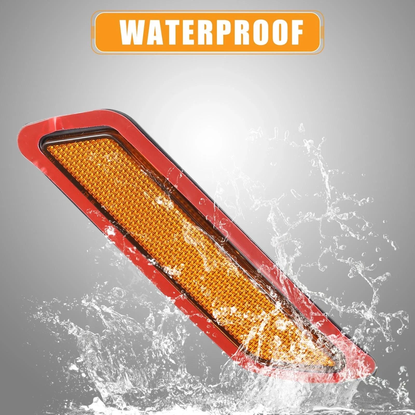 Pair Bumper Reflector Side Marker for BMW F30 F31 3-Series (2013-2015)