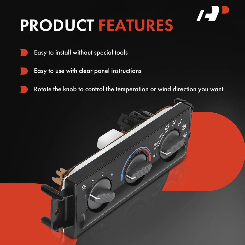 Heater Climate Control Module for Chevy Blazer S10 GMC Jimmy (1995â2005)