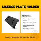 Front License Plate Frame Holder Bracket for Cadillac SRX (2010–2016)