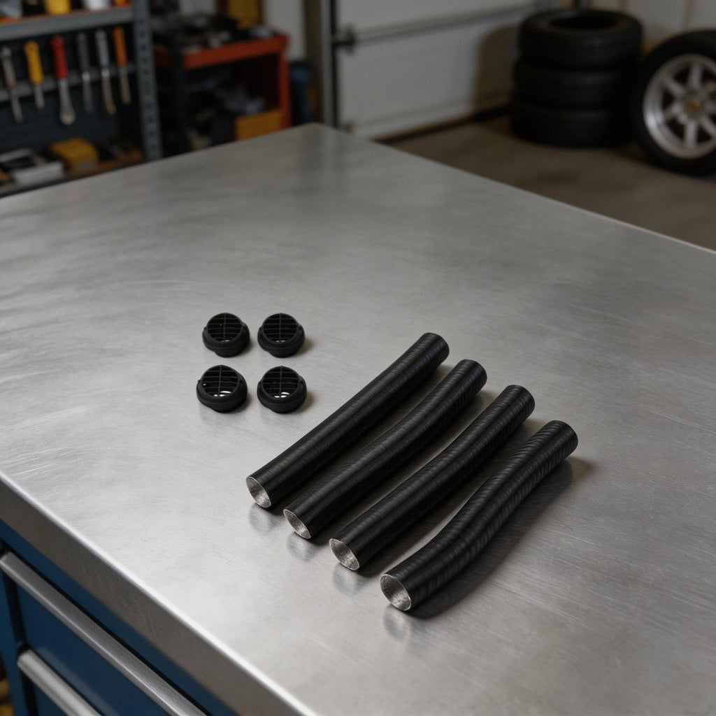 16pcs 42mm Diesel Heater Ducting Kit for Universal Applications