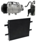 A C Compressor Kit W Condenser for Dodge Ram 3500 5.9L (2006–2006)