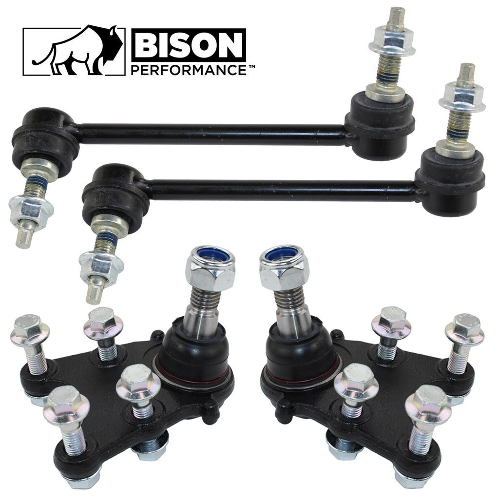 4pc Front Sway Bar Link Lower Ball Joint Kit for Chevrolet GMC