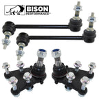 4pc Front Sway Bar Link Lower Ball Joint Kit for Chevrolet GMC