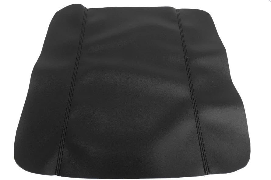 Leather Synthetic Console Armrest Cover for Ford F250 (2011–2016) Black
