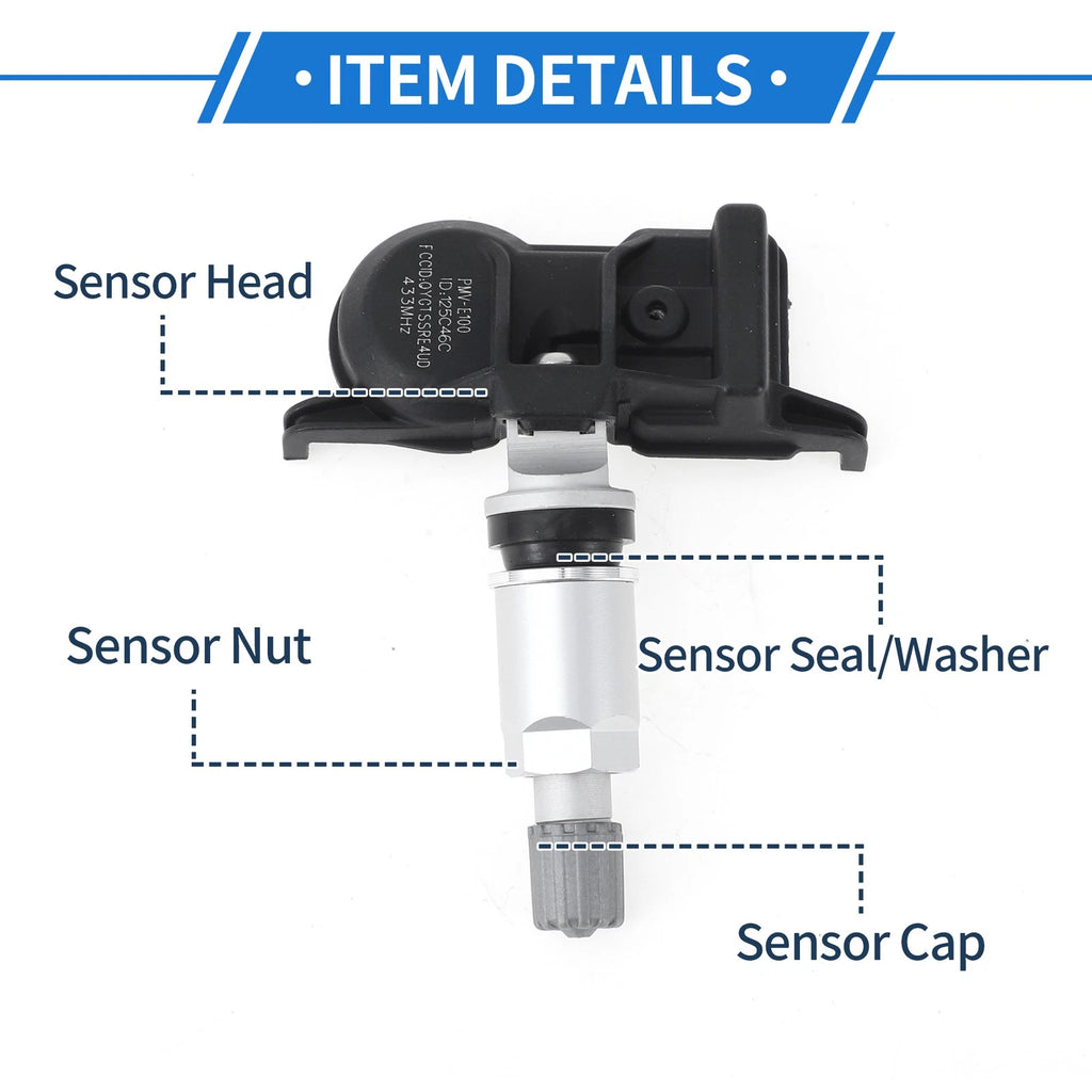 Tire Pressure Monitoring Sensor for Toyota Camry (2018–2023)