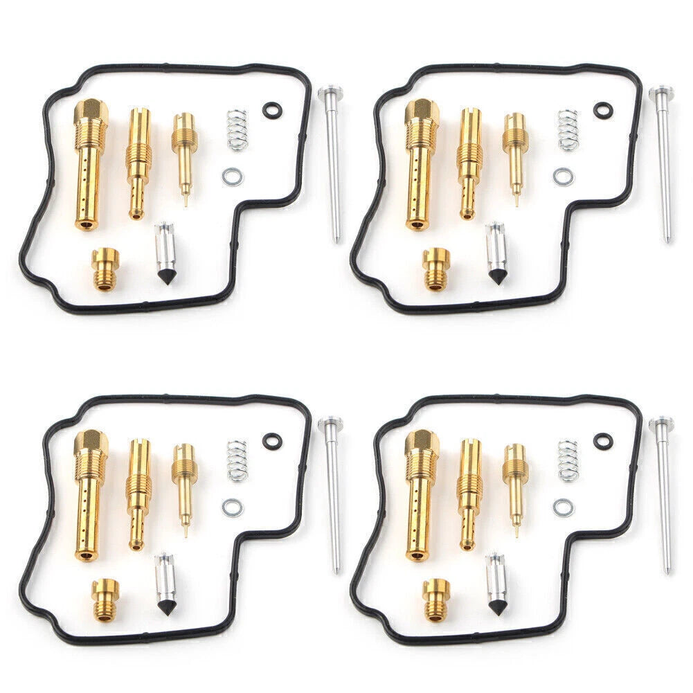 Set of 4 Carburetor Rebuild Kits for Honda CBR250 (MC14 MC17 MC19)