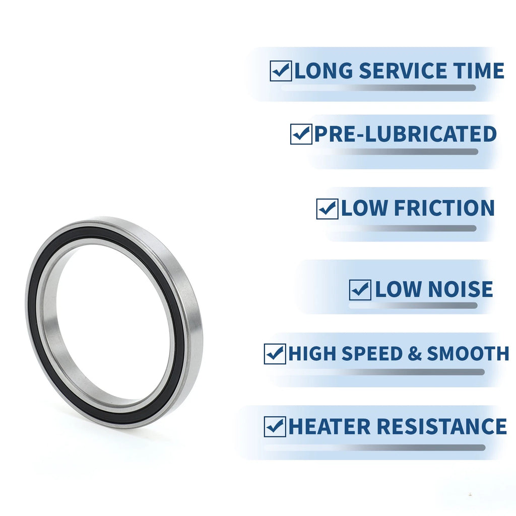 Deep Groove Ball Bearing 6813DD for Scooter Skateboard Wheel (65x85x10mm)