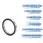 Deep Groove Ball Bearing 6813DD for Scooter Skateboard Wheel (65x85x10mm)
