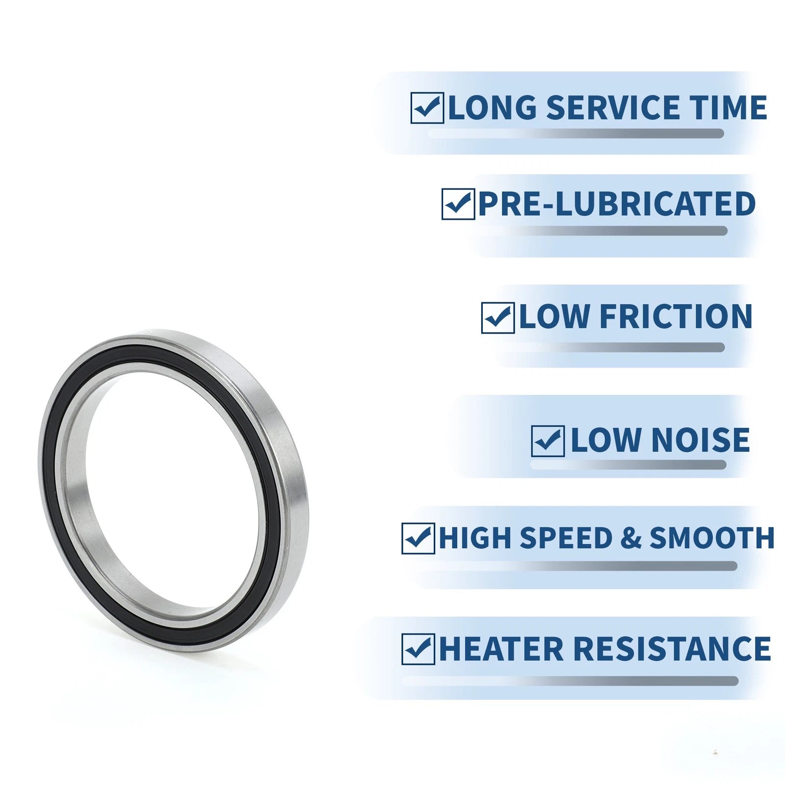 Deep Groove Ball Bearing 6813DD for Scooter Skateboard Wheel (65x85x10mm)