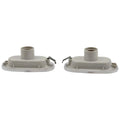 Clear Front Fender Side Marker Indicator Lights for Ford Mondeo (2002–2005)
