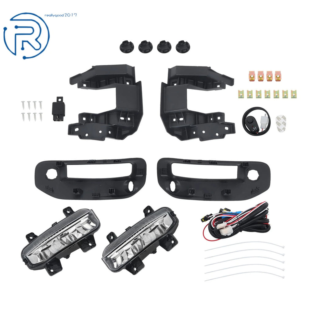 Set of 2 LED Fog Lights for Dodge Ram 1500 (2019–2023)