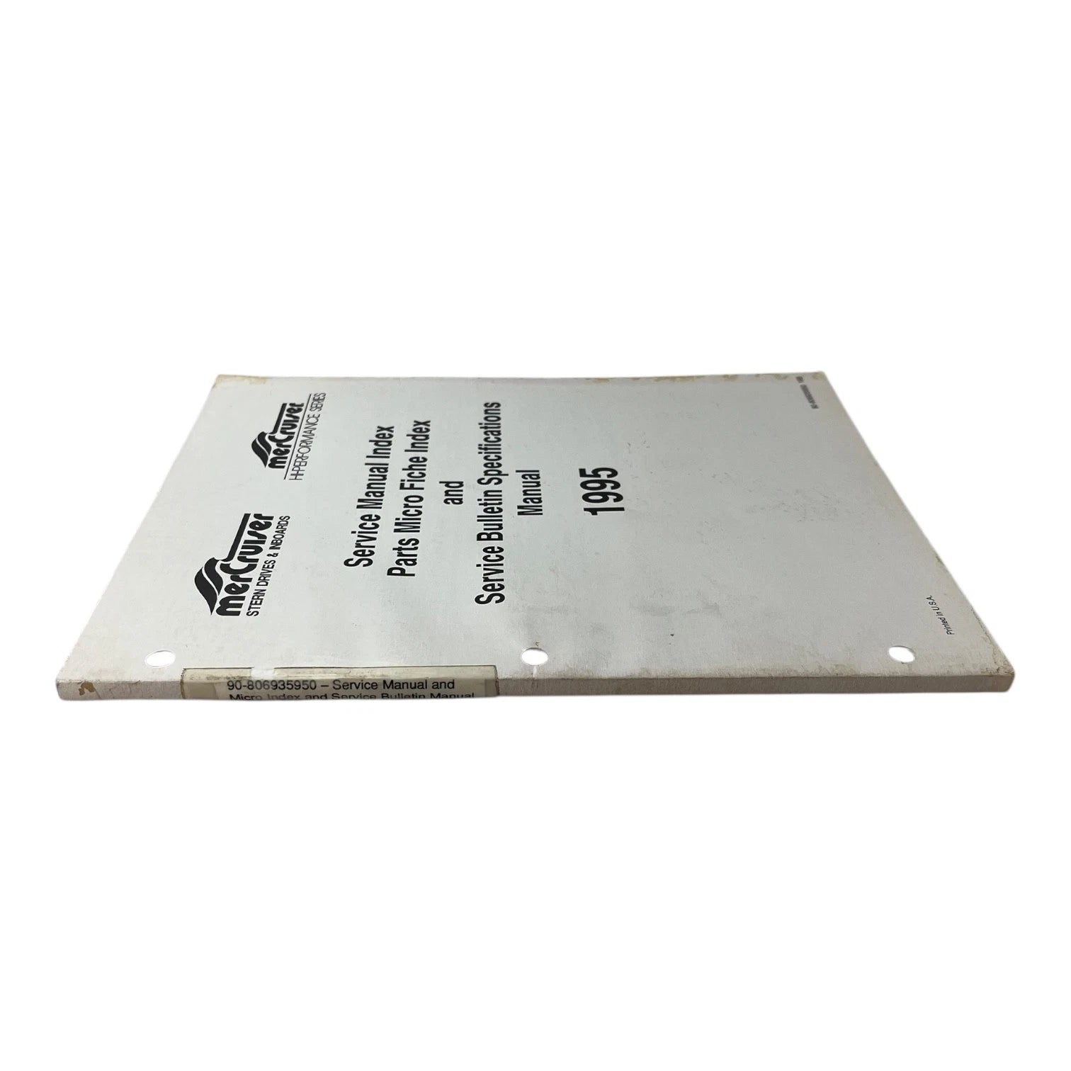Service Manual Index for MerCruiser 195 (1995) 90-806935950