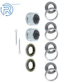 Set of 2 Trailer Wheel Hub Bearings for Axles 2000 lbs (1-1/16")