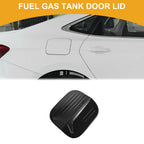 Fuel Tank Door Cap for Honda Civic (2022–2025) Carbon Fiber Black