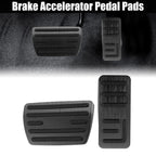 2X Non-Slip Metal Foot Pedal Covers for Honda HR-V Vezel RV3 (2014–2021)