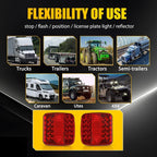 Wireless Trailer Lights Magnetic Kit 7Pin for Trailers Trucks Boats