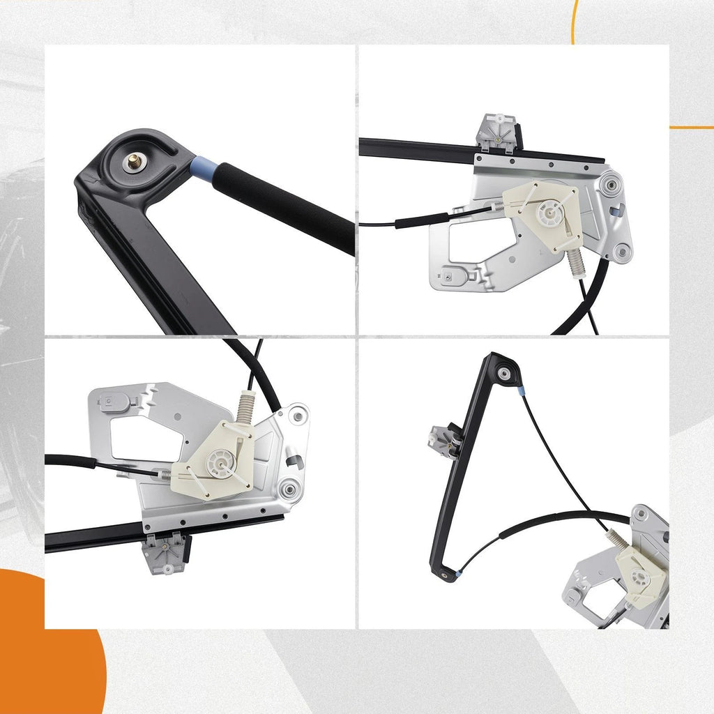 2X Window Regulator Front for BMW 525i 528i 530i 540i (1997-2003)