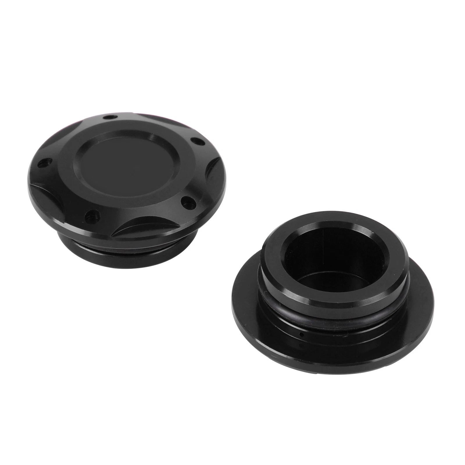 CNC Aluminum Side Frame Plugs for Yamaha YZF R3 R25 MT-03 MT-25 (2015–2023)