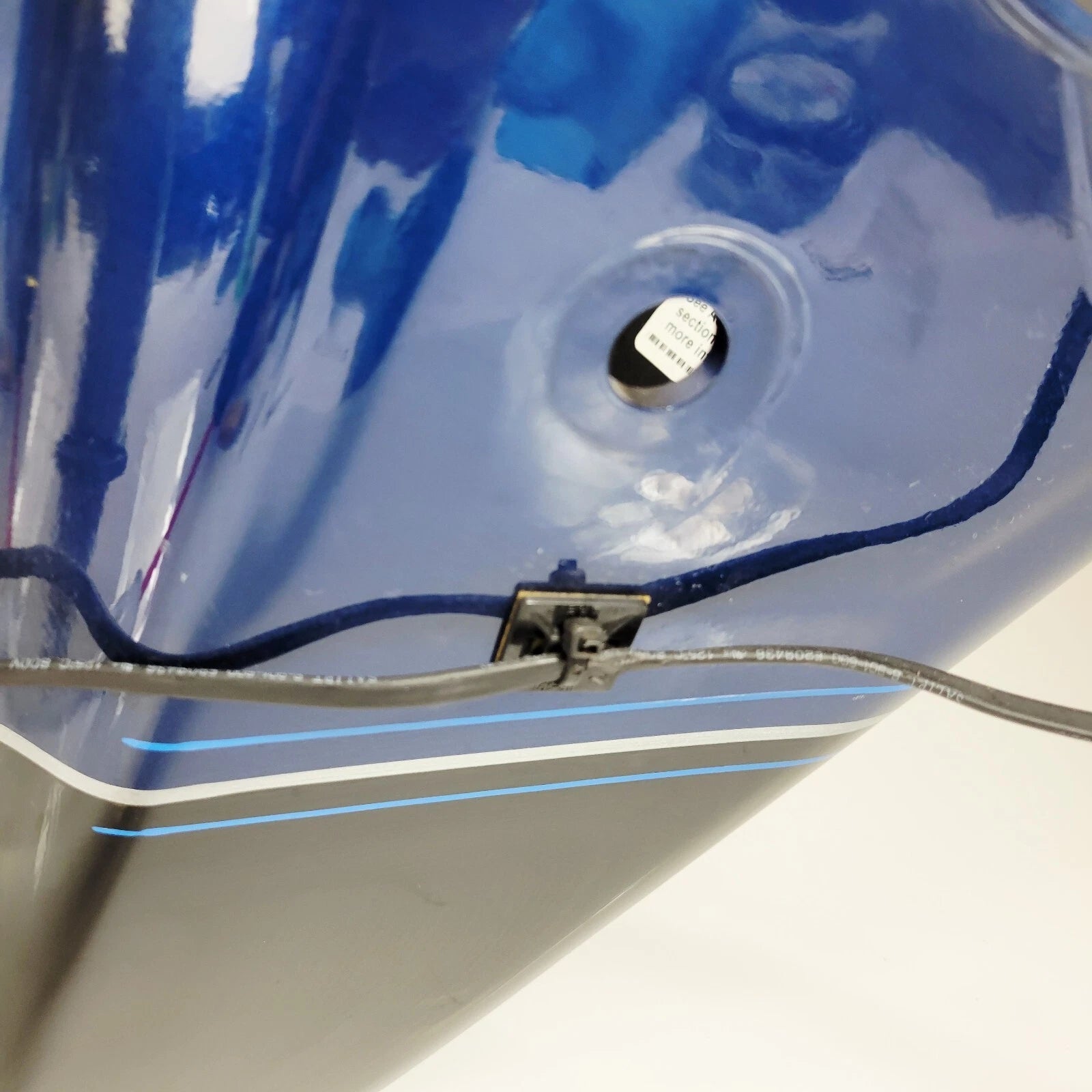 Left Legend Blue 2 Tone with Chrome Accent for Harley-Davidson Touring (2014–2023)