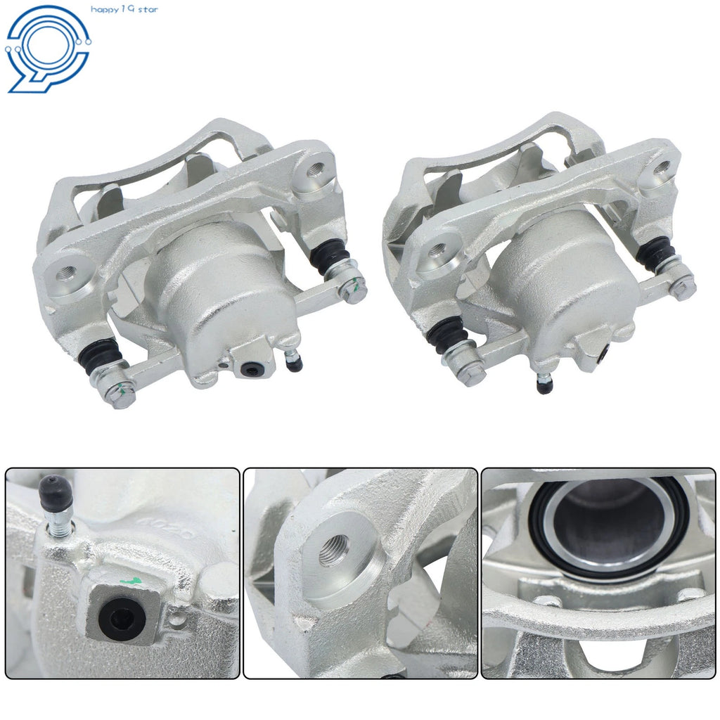 2 Brake Calipers with Bracket for Toyota Camry Avalon Solara (1997–2006)