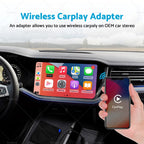 Wireless CarPlay Adapter Dongle for Apple iOS Vehicles (2023)