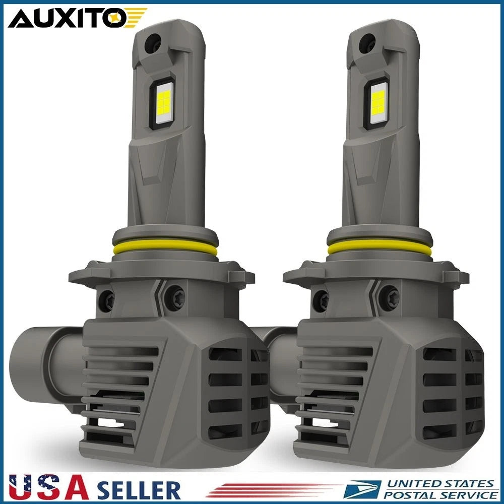 2X AUXITO 9006 6500K LED Headlight Bulb Kit Low Beam 44000LM for