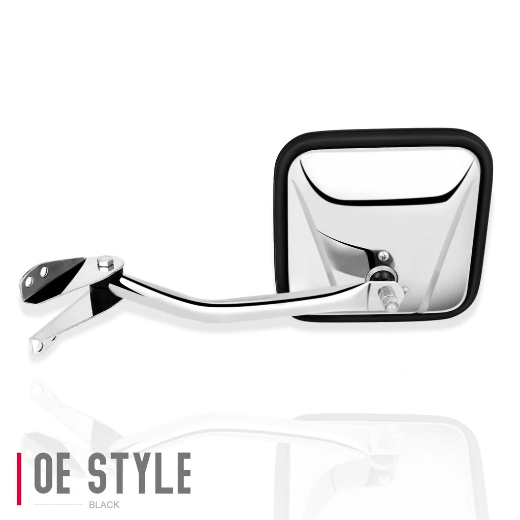 OE Style Manual Side View Door Mirror Left for Jeep CJ5 CJ6 CJ7 (1960–1983) CH1320147