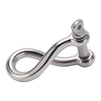 Twisted Clevis Anchor Shackle 316 Stainless Steel for Marine Use