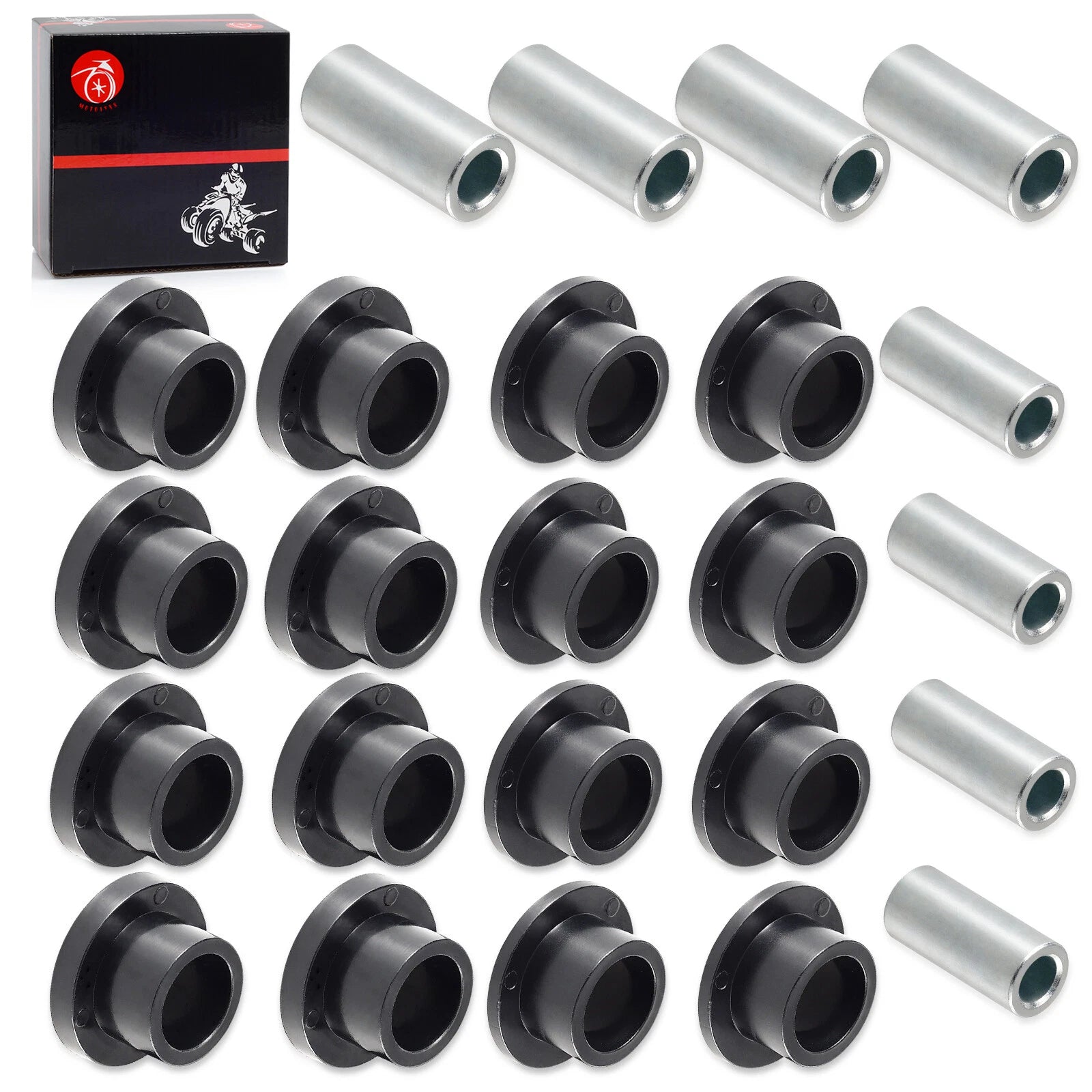 Front and Rear Shock Bushing Sleeve for Polaris Ranger 1000 900 800 700 570 500 XP
