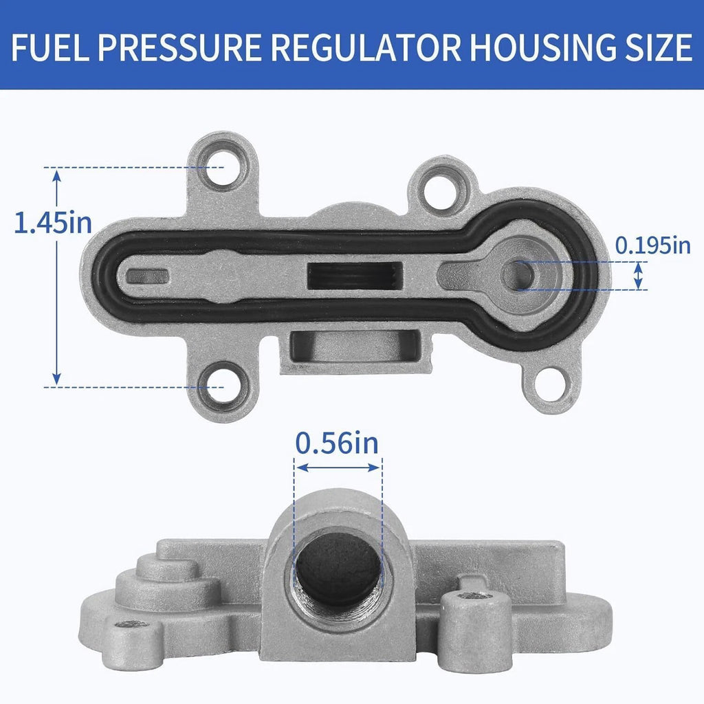 Blue Spring Fuel Pressure Regulator for Ford 6.0L Powerstroke (2003–2007)