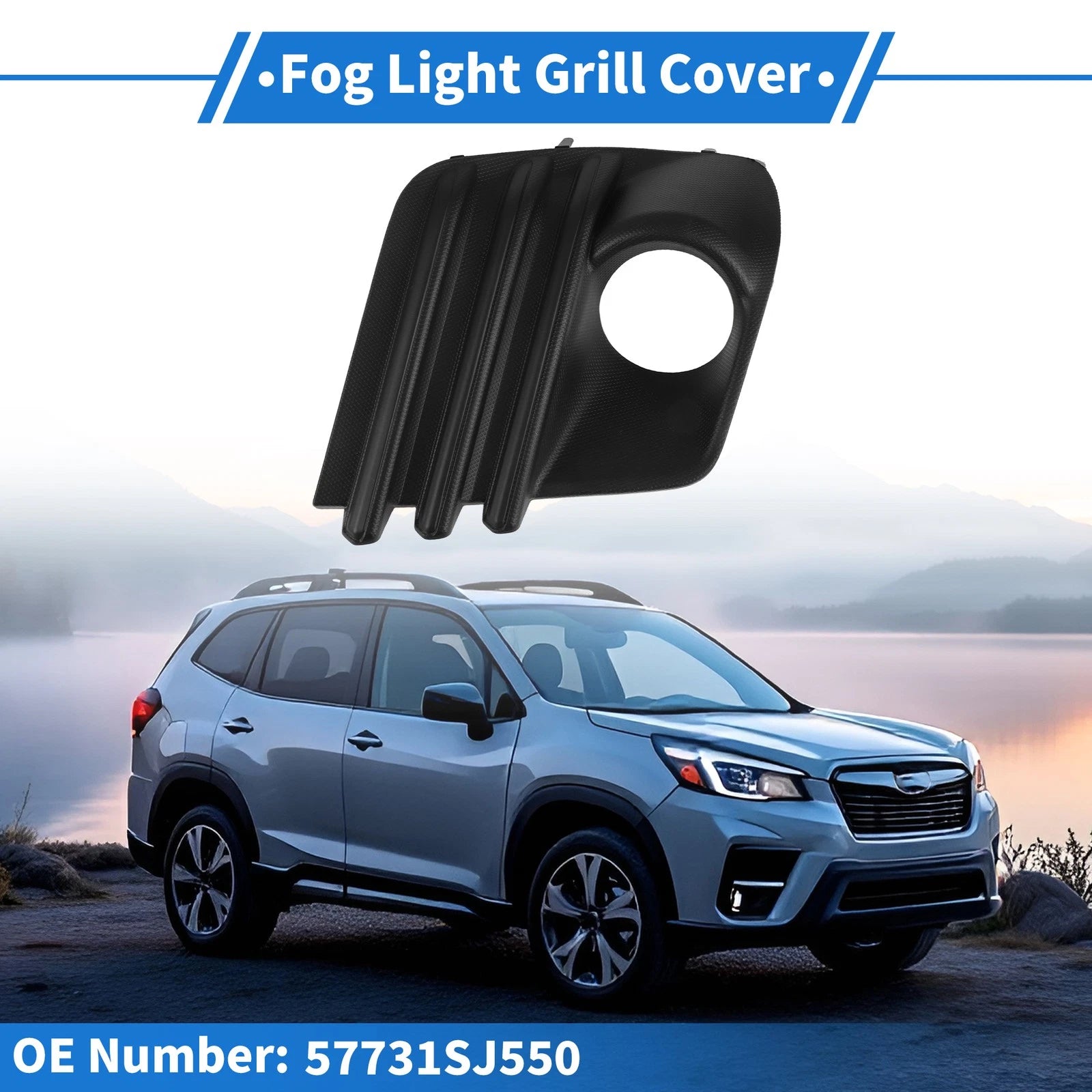 Fog Light Grill for Subaru Forester (2022–2024) No. 57731SJ550