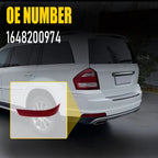Left Rear Bumper Reflector Light for Mercedes-Benz GL-Class X164 (2010–2012)