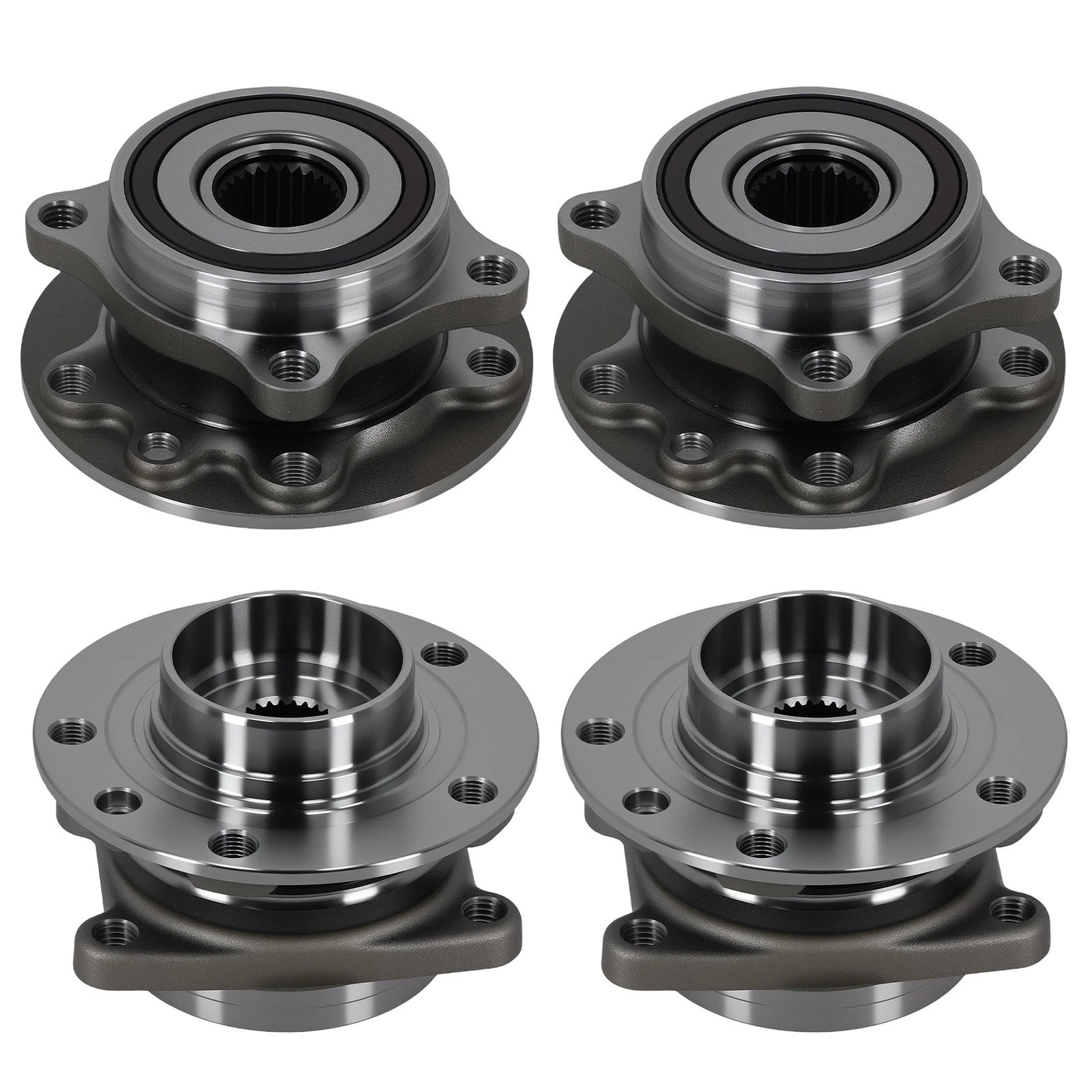 Front Rear Wheel Hub Bearing Assembly for Chrysler 200 AWD (2015–2017)