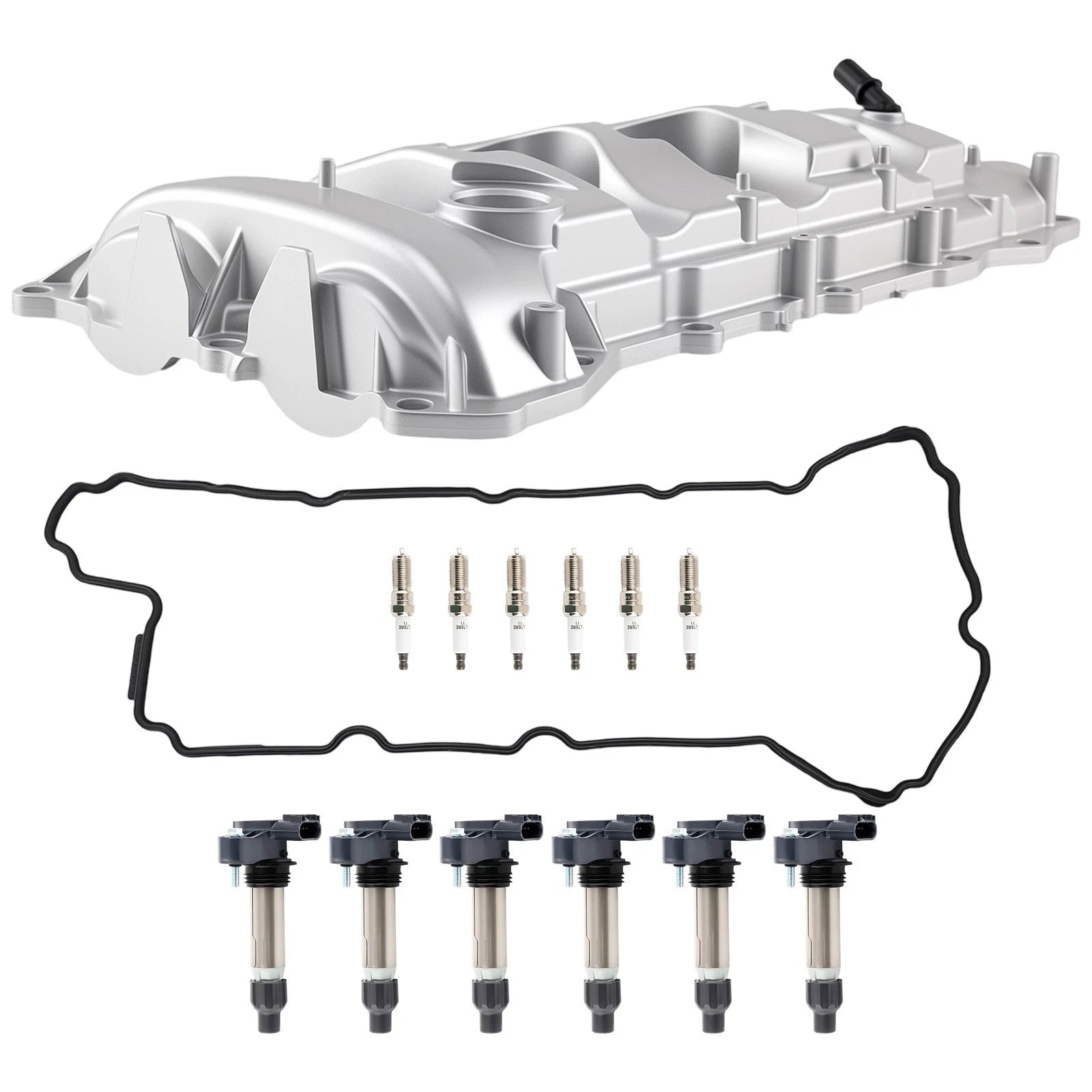 Valve Cover Gasket Set for GMC Acadia 2009–2017 3.6L w/ 6 Ignition Coils