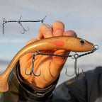 Fishing Rig Treble Hook for Pike (14cm)