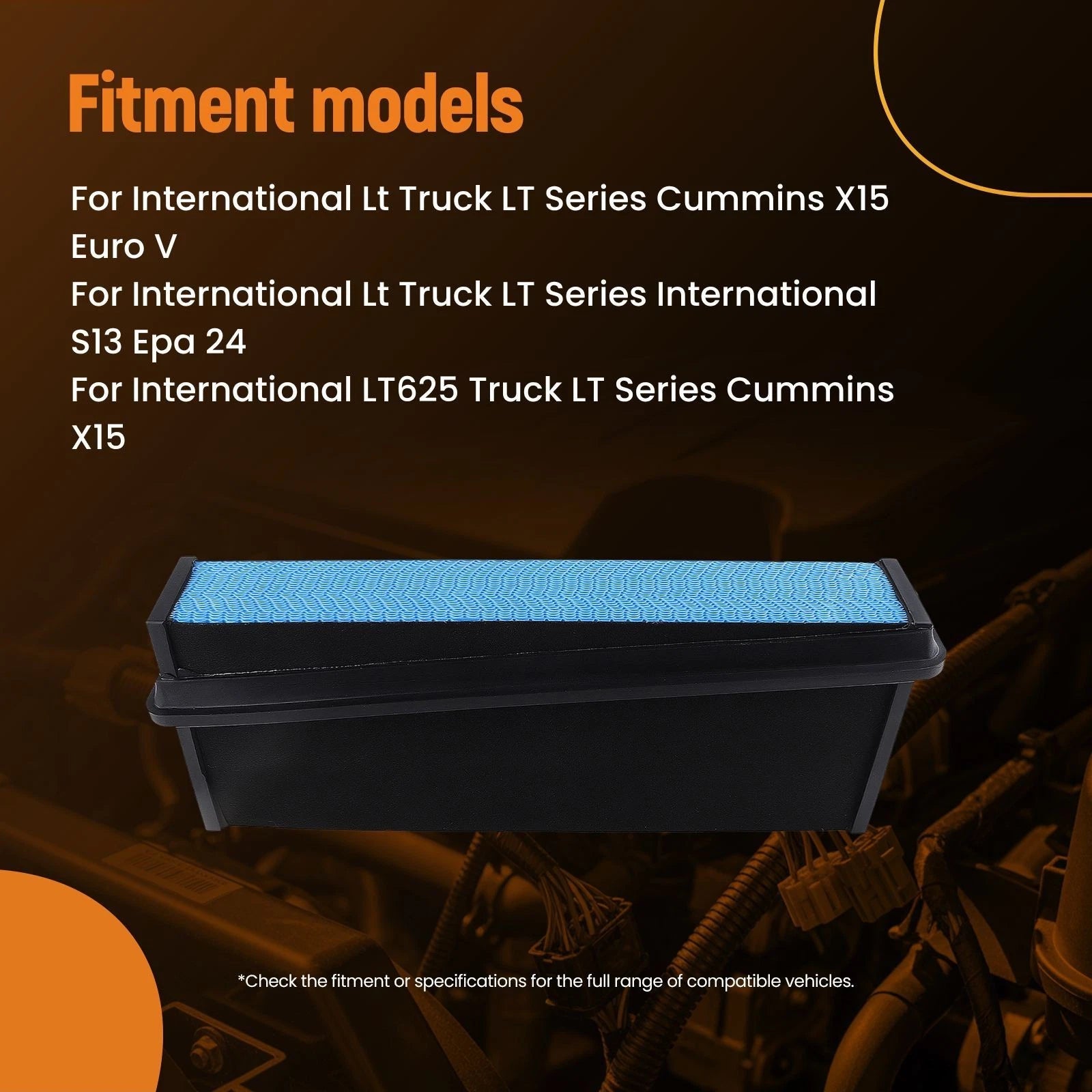 Engine Air Filter for International LT Series (2017-2023)