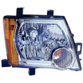 Replacement Chrome Passenger Side Head Light Assembly for 2005-15 Nissan Xterra