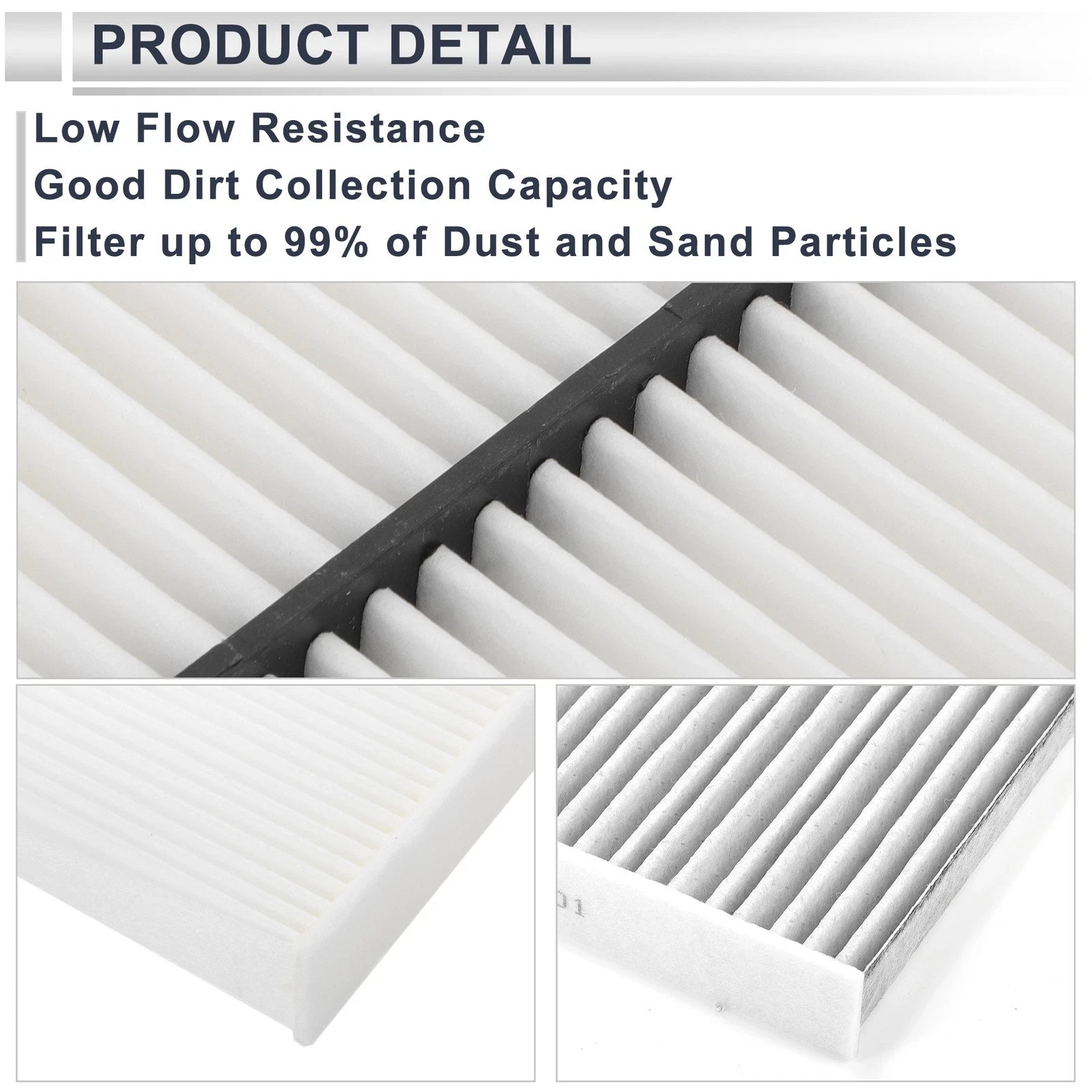 Engine Cabin Air Filter Combo No. 17220RV0A00 for Honda Odyssey (2011–2017)