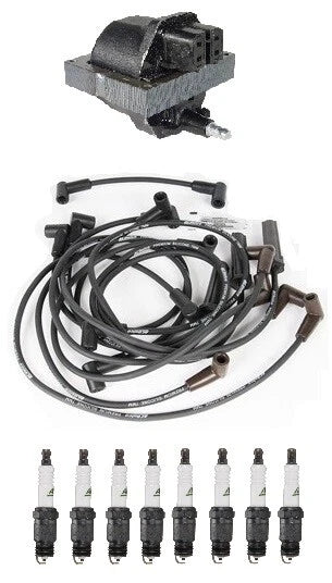 Ignition Wires & 8 Spark Plugs for Chevrolet Camaro Firebird Caprice (V8)