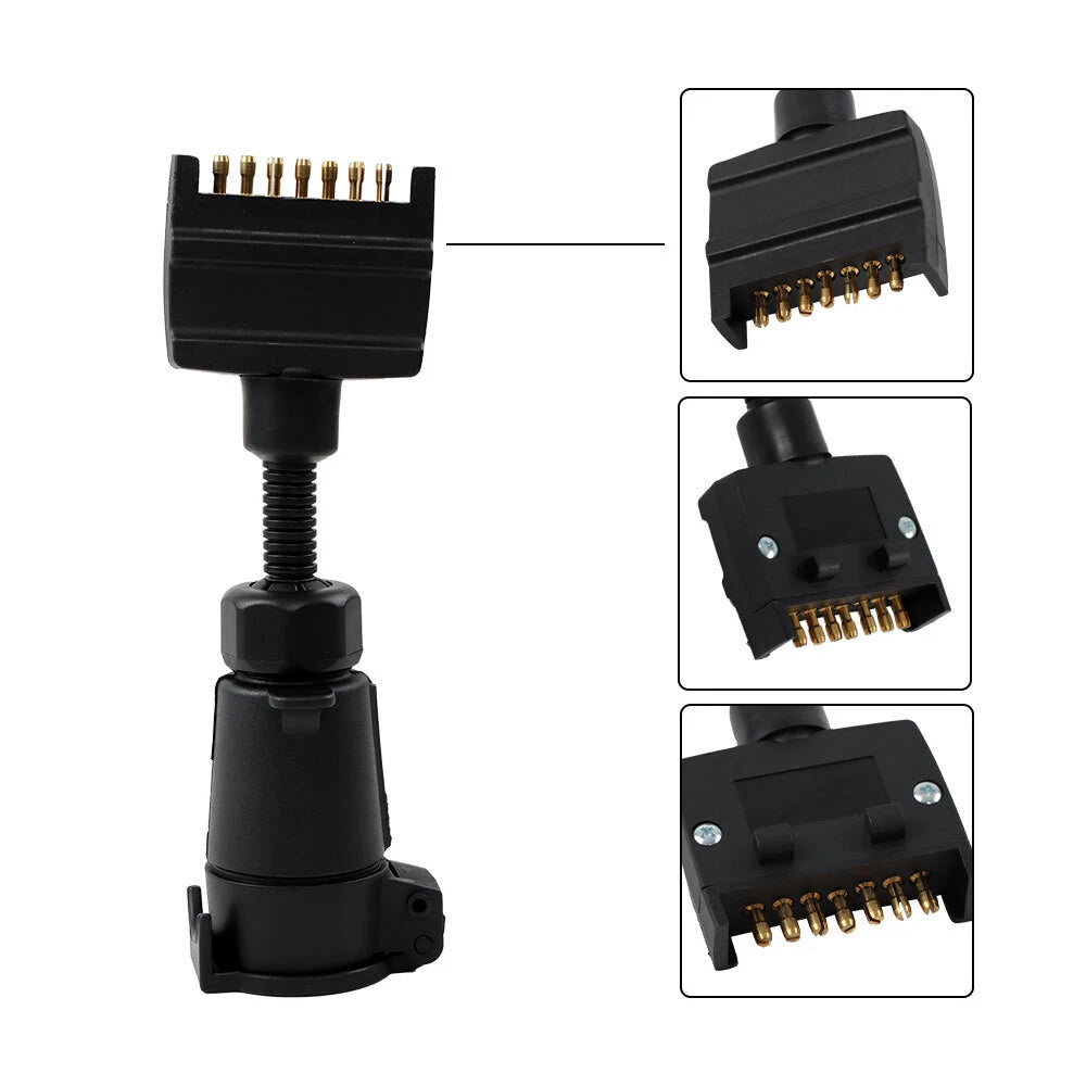 Female to Flat Male Adapter for Automotive Applications
