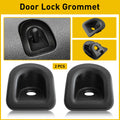 Set of 2 Door Lock Knob Bezel Grommet Black for Ford Mustang (2005–2014)