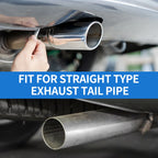 Exhaust Tip for Toyota Land Cruiser Prado (1 Pc, 1.3" - 2.9" Inlet)