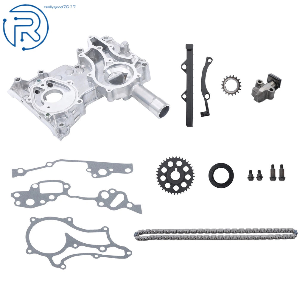 Timing Chain Kit Cover for Toyota 4Runner Pickup Celica (1985–1995) 22R 22RE