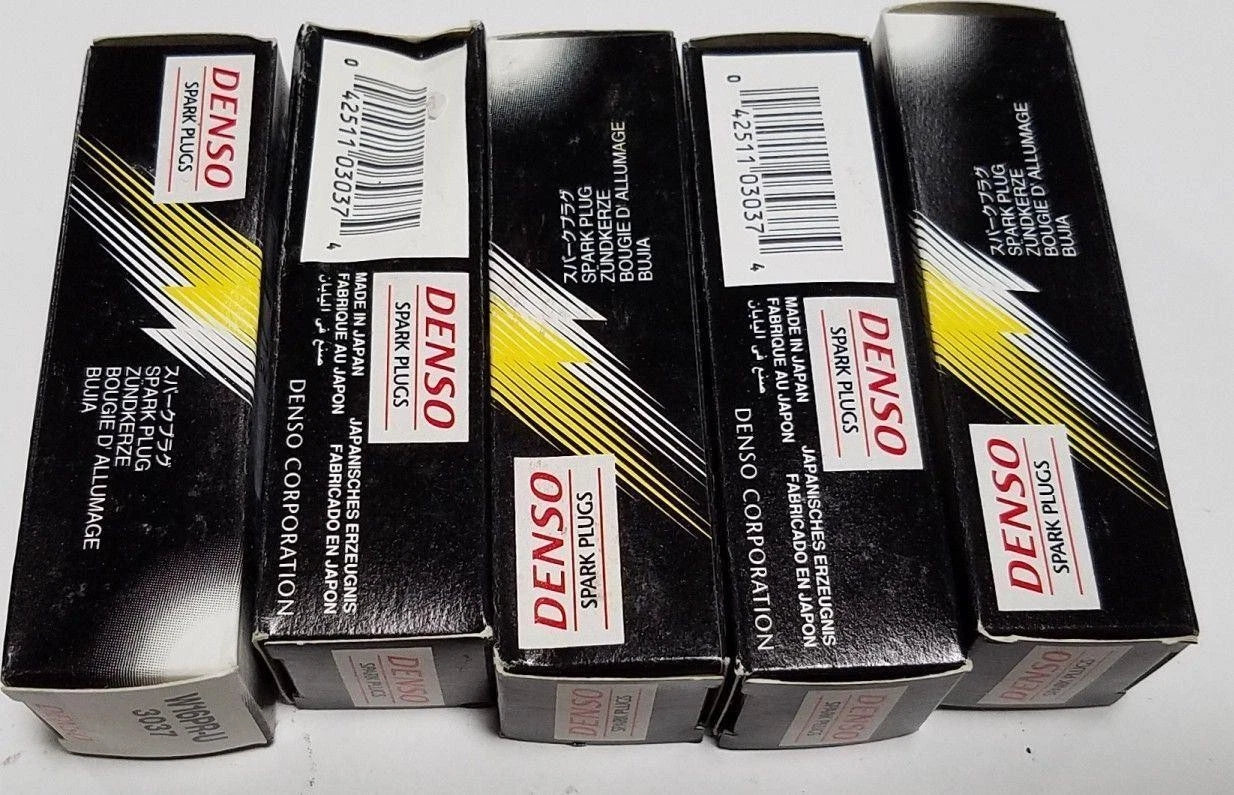 5 Pack Spark Plug DENSO W16PR-U for (Check Compatibility)