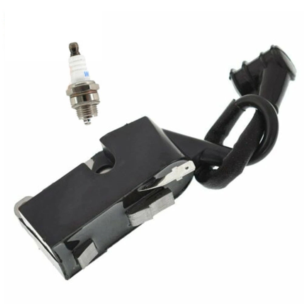 Ignition Coil for SX62 SX66 Chainsaw (62cc 66cc) - Exhaust Muffler & Gasket