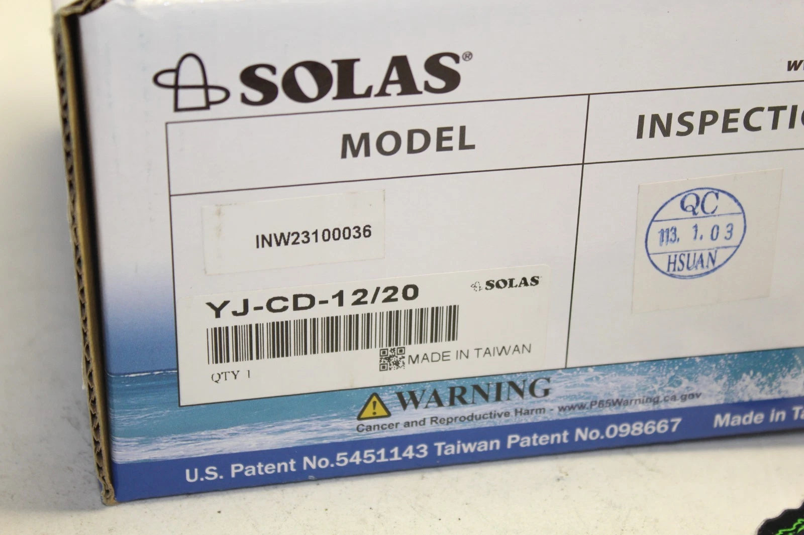 Solas 144mm Impeller for Yamaha Waverunner EX Sport Deluxe TR-1 TR1 (2012–2020)