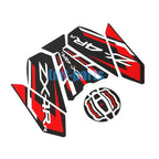 Tank Pad Anti-slip Sticker for Kawasaki ZX400 Ninja ZX-4RR (2023–2025) Red