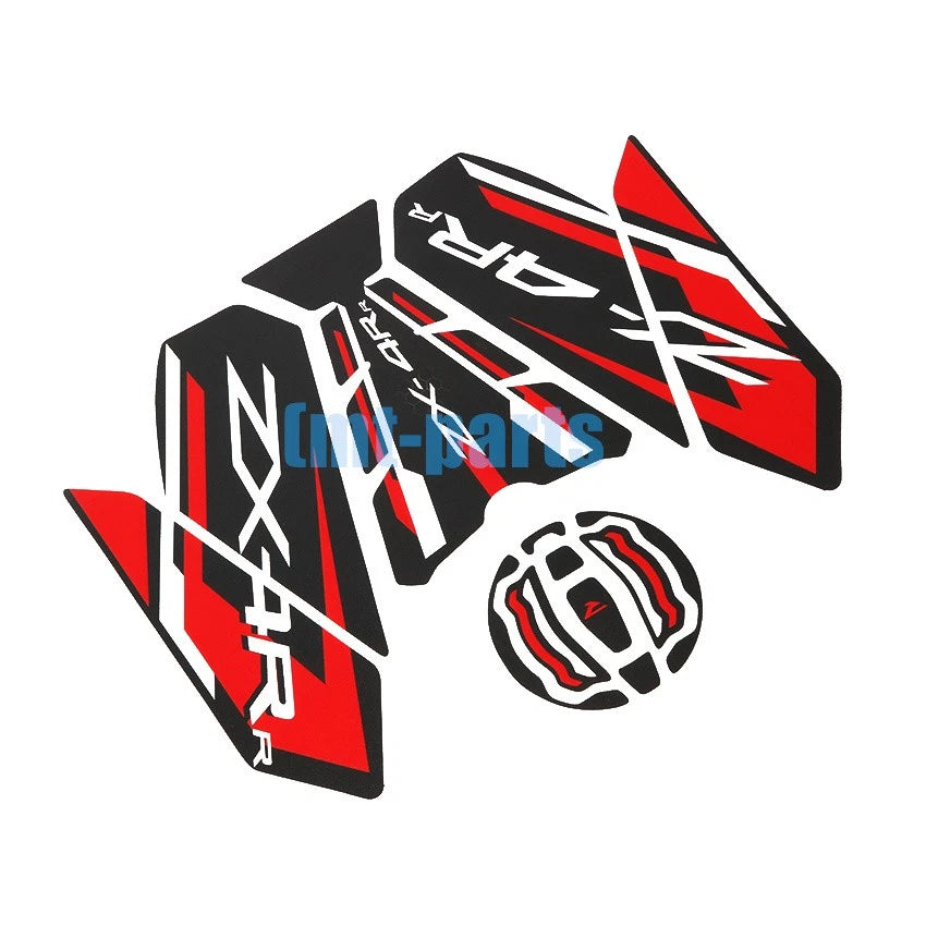Tank Pad Anti-slip Sticker for Kawasaki ZX400 Ninja ZX-4RR (2023–2025) Red